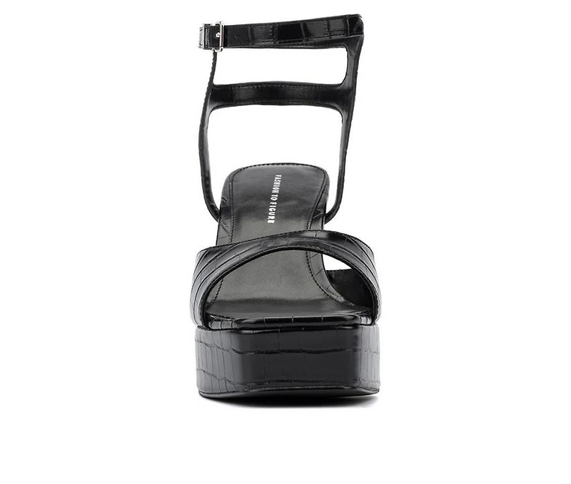 Women's Fashion to Figure Hilari Wide Width Dress Sandals