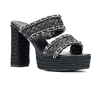 Women's Fashion to Figure Maia Wide Width Dress Sandals