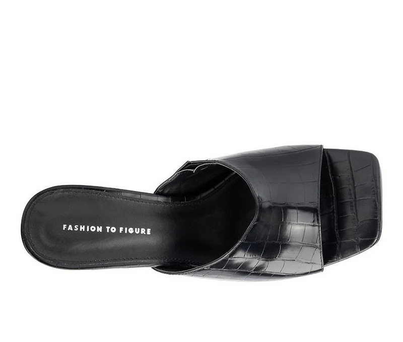 Women's Fashion to Figure Raina Wide Width Wedges