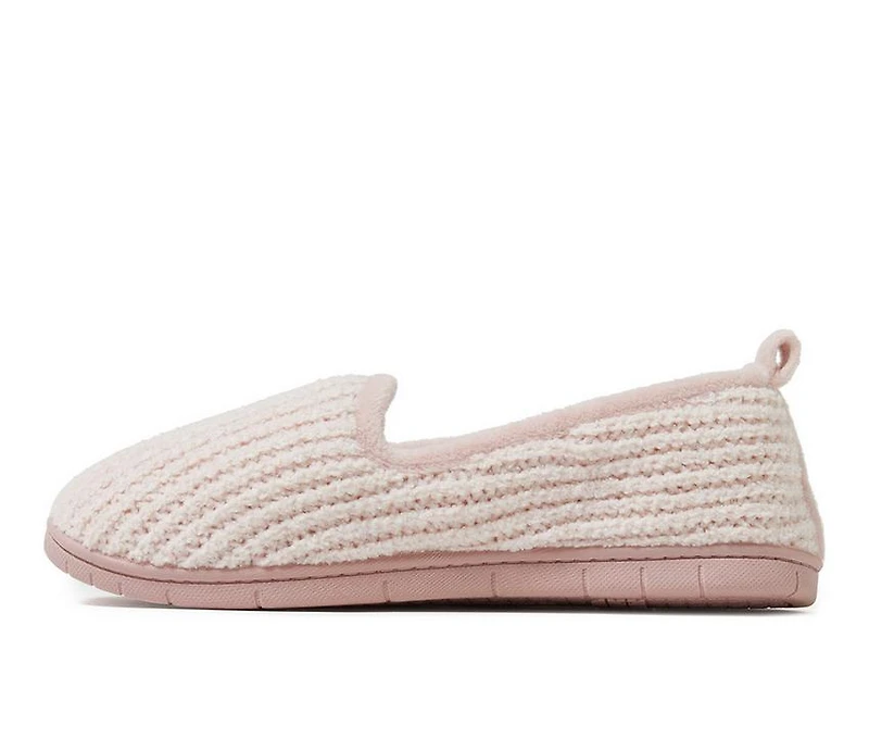 Dearfoams Rachel Marled Closed Back Slippers