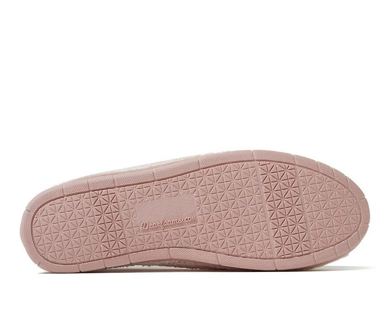 Dearfoams Rachel Marled Closed Back Slippers