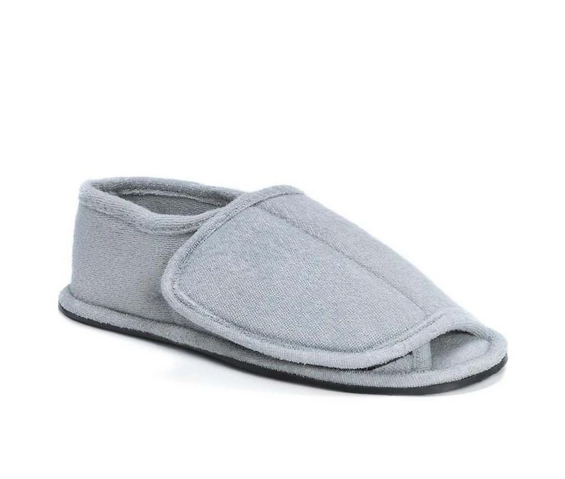 MUK LUKS Terry Open Toe Slipper