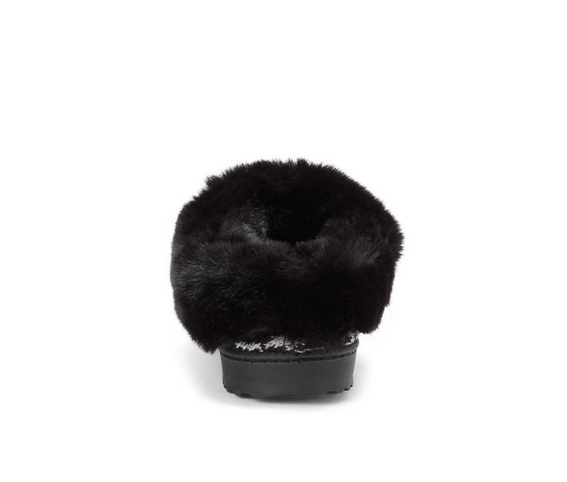 Dearfoams Hannah Festive Knit Clog Slippers