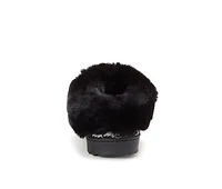 Dearfoams Hannah Festive Knit Clog Slippers