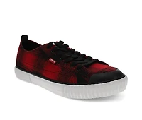 Men's Levis Anikin Neo Plaid Casual Shoes