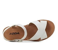 Women's Soda Chester-S Wedge Sandals