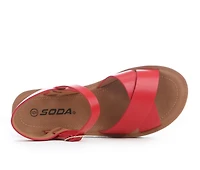 Women's Soda Chester-S Wedge Sandals
