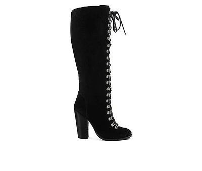 Women's Rag & Co Sleet-Slay Lace Up Knee High Boots