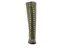 Women's Rag & Co Sleet-Slay Lace Up Knee High Boots