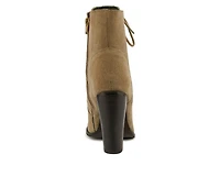 Women's Rag & Co Goose Lace Up Heeled Booties