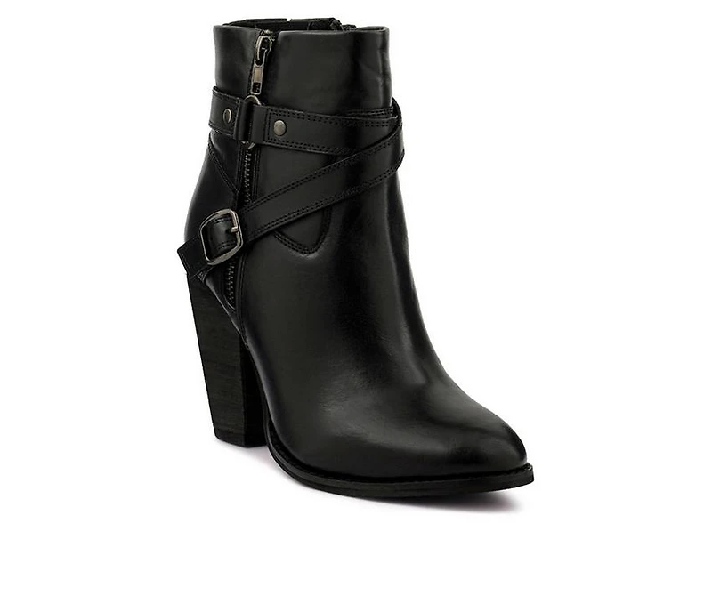 Women's Rag & Co Cat-Track Heeled Booties