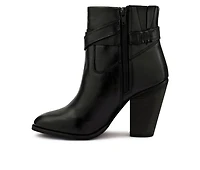 Women's Rag & Co Cat-Track Heeled Booties