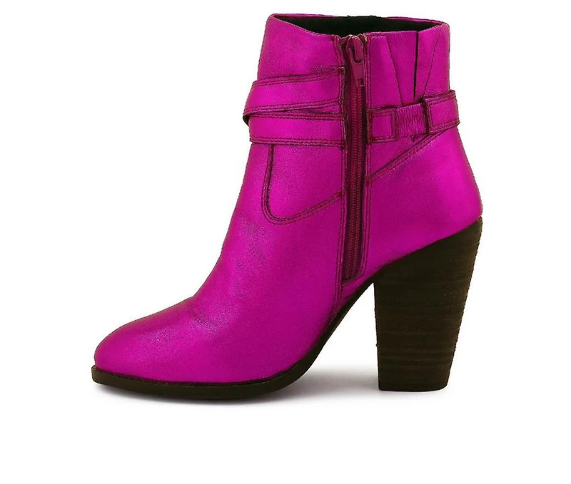 Women's Rag & Co Cat-Track Heeled Booties