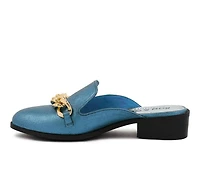 Women's Rag & Co Aksa Low Block Heel Mules