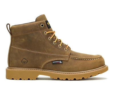 Men's Wolverine 080139 Floorhand Moc Toe Work Boots