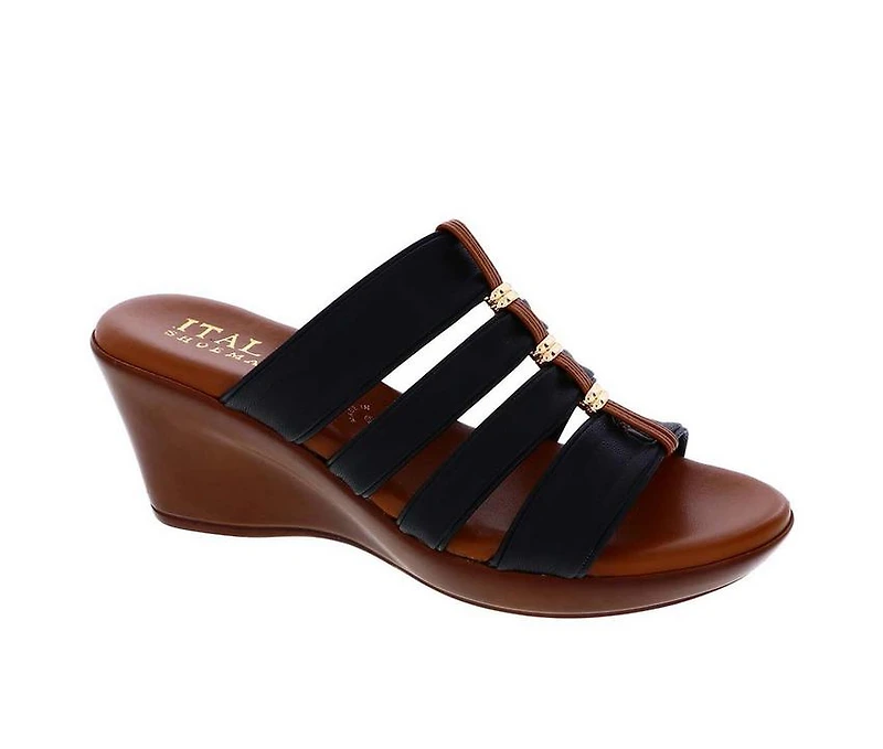 Women's Italian Shoemakers Clover Wedges