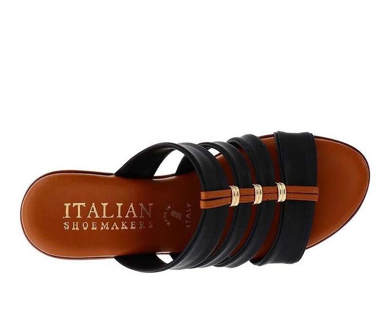 Women's Italian Shoemakers Clover Wedges
