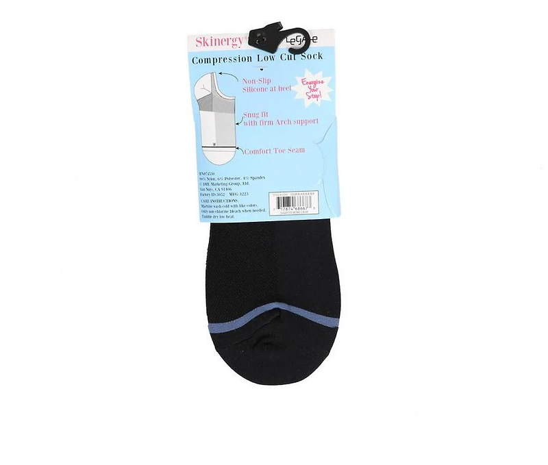 LEGALE 3PK Compression Lowcut Socks