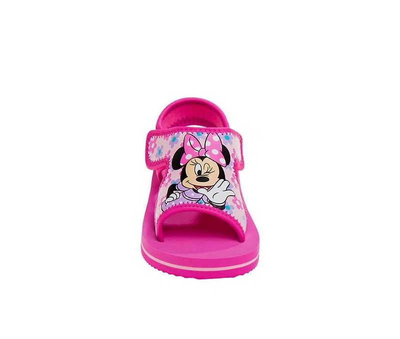 Girls' Disney Toddler Minnie Qrky Qust Sandals