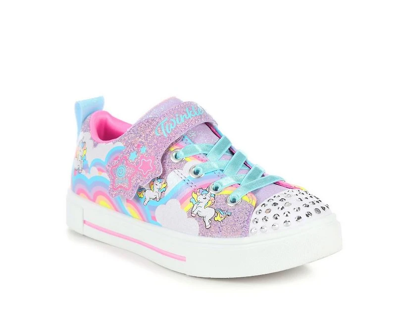 Girls' Skechers Little Kid & Big Twinkle Sparks Jumpin Cloud Shoes