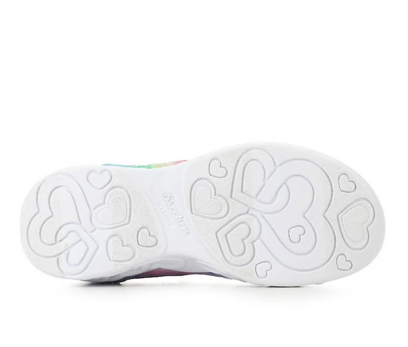 Girls' Skechers Little Kid & Big Infinite Heart Slip-Ins Light-Up Shoes