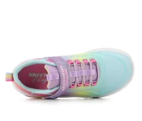 Girls' Skechers Little Kid & Big Rainbow Cruisers Light-Up Shoes