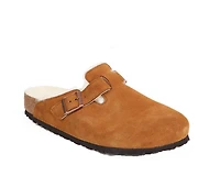 Men's Birkenstock Boston Shearling Clog Slip-On Shoes