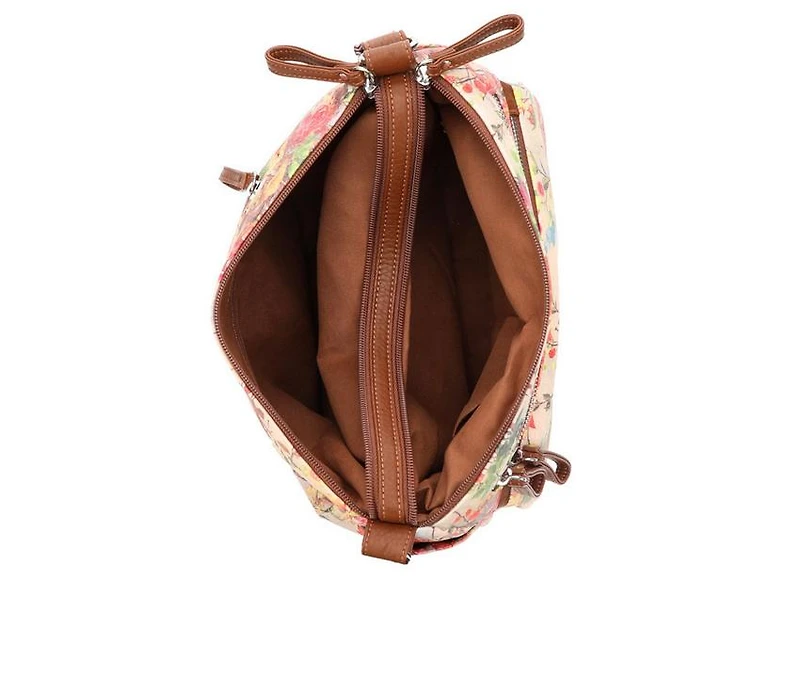 Bueno Of California Print Grainy Washed Handbag