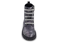 Girls' DKNY Little Kid & Big Carrie Shine Combat Boots