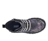 Girls' DKNY Little Kid & Big Carrie Shine Combat Boots