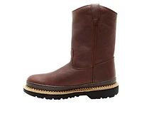 Men's Georgia Boot 9" Giant Steel Toe Pull-On Work Boots