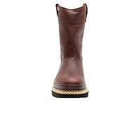 Men's Georgia Boot 9" Giant Steel Toe Pull-On Work Boots