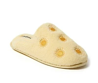 Dearfoams Teddy Heart Scuff Slippers