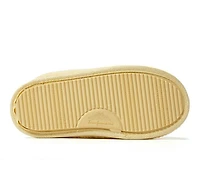 Dearfoams Teddy Heart Scuff Slippers