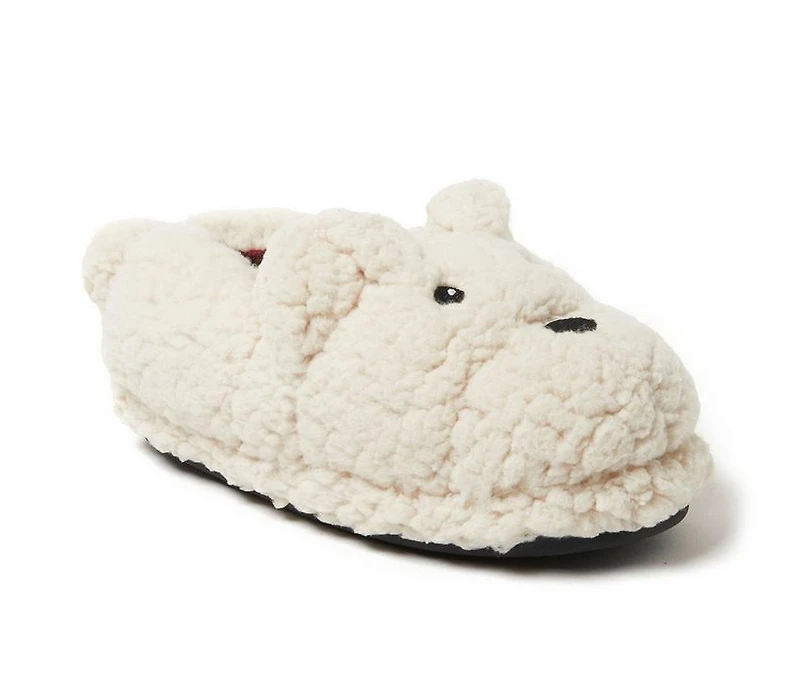 Dearfoams Toddler & Little Kid Emery Kids Critter Closed Back Slippers