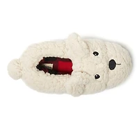 Dearfoams Toddler & Little Kid Emery Kids Critter Closed Back Slippers