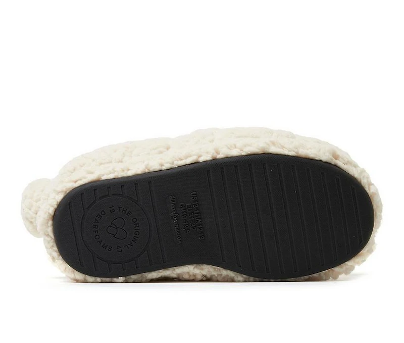 Dearfoams Toddler & Little Kid Emery Kids Critter Closed Back Slippers