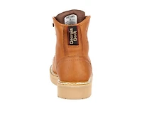 Men's Georgia Boot 6" Wedge Steel Toe Work Boots