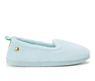 Dearfoams Rachel Velour Closed Back Slippers