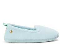 Dearfoams Rachel Velour Closed Back Slippers