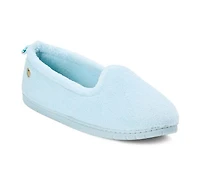 Dearfoams Rachel Velour Closed Back Slippers