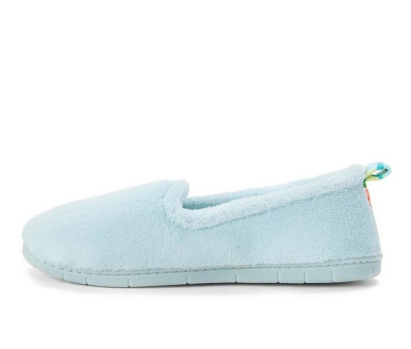 Dearfoams Rachel Velour Closed Back Slippers