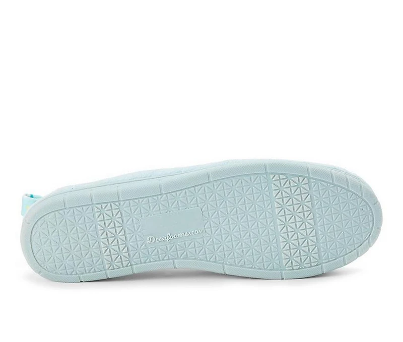 Dearfoams Rachel Velour Closed Back Slippers