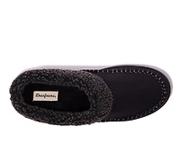 Dearfoams Marshall Microsuede Moc Toe Slippers