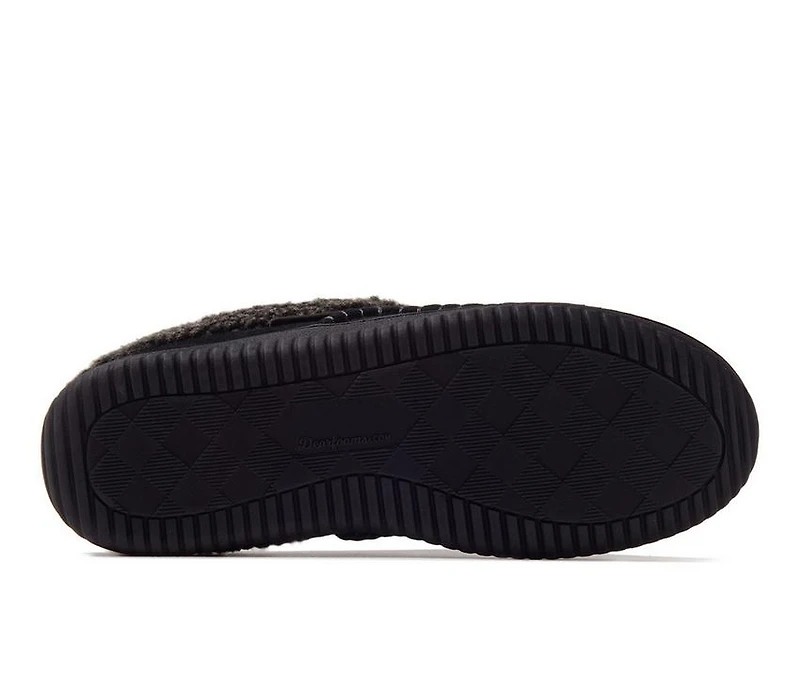 Dearfoams Marshall Microsuede Moc Toe Slippers