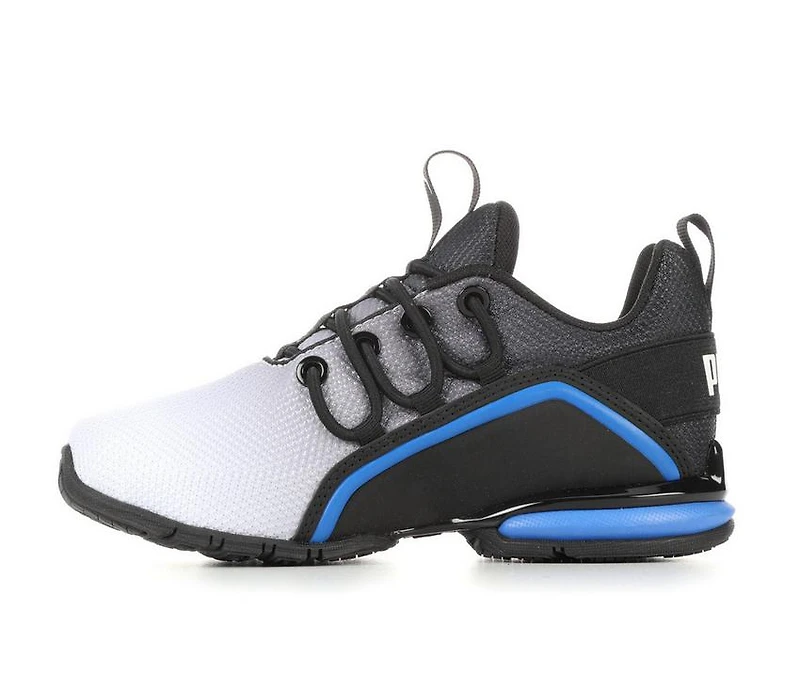 Boys' Puma Little Kid & Big Axelion Mesh AOP Fade Running Shoes