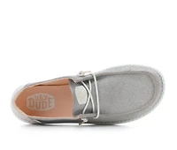 Women's HEYDUDE Wendy Metallic Sparkle Casual Shoes