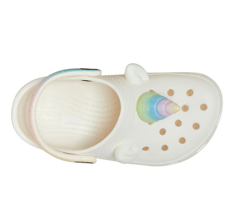 Girls' Crocs Infant & Toddler Classic I Am Unicorn Clogs
