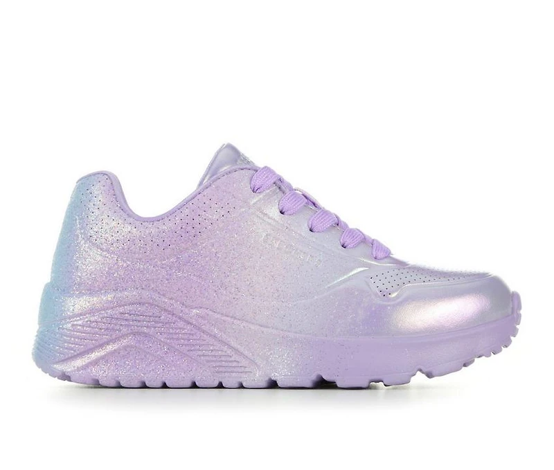 Girls' Skechers Street Little Kid & Big Uno Lite Metallic Shimmers Sneakers