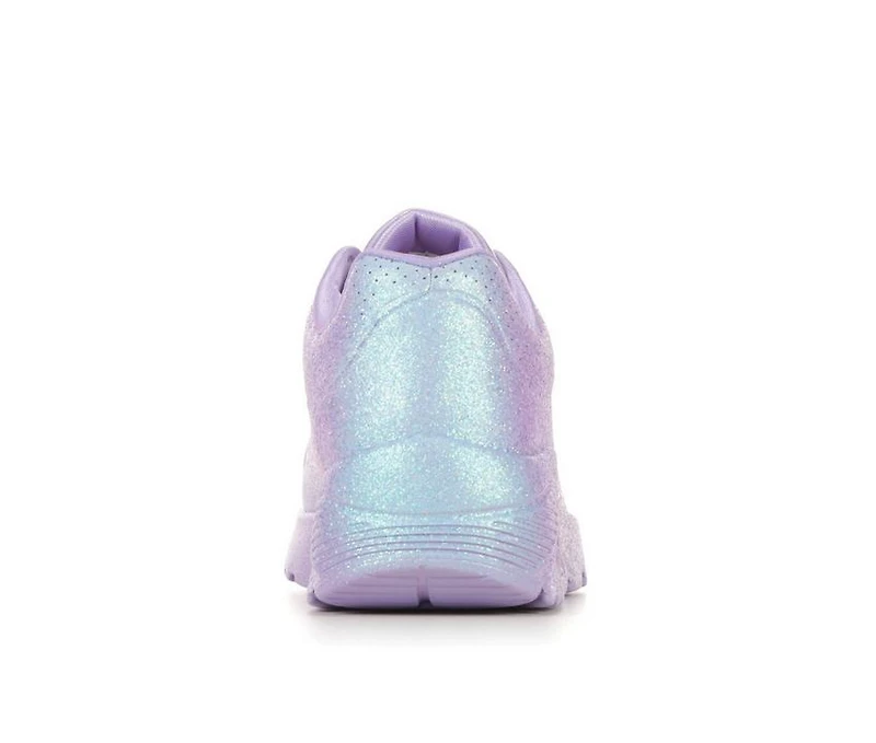 Girls' Skechers Street Little Kid & Big Uno Lite Metallic Shimmers Sneakers